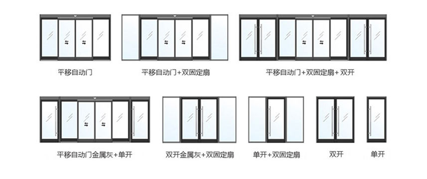 玻璃自動(dòng)門樣式